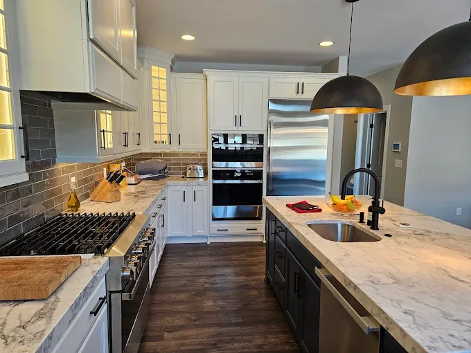 Spotless kitchen cleaned by Nina's Cleaning Service